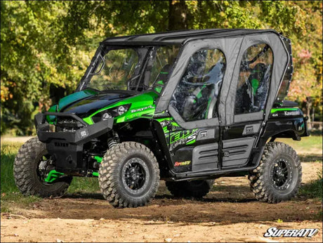 SuperATV Kawasaki Teryx 4 Primal Soft Cab Enclosure Upper Doors - Enclosures