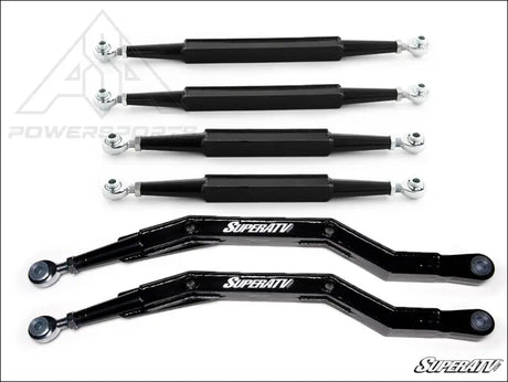 SuperATV Kawasaki Teryx KRX 1000 High Clearance Boxed Radius Arms - Rods