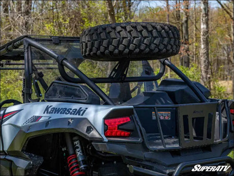 SuperATV Kawasaki Teryx KRX 1000 Spare Tire Carrier - Bumpers