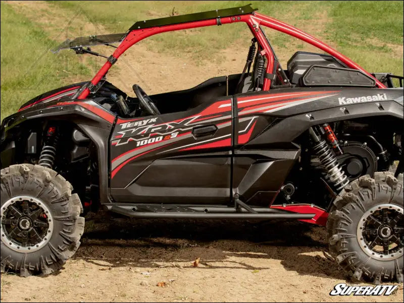SuperATV Kawasaki Teryx KRX 1000 Tree Kickers - Nerf Bars