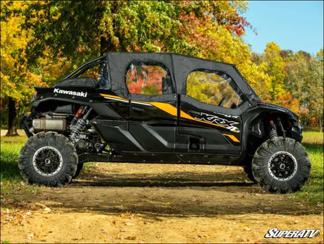 SuperATV Kawasaki Teryx KRX 4 1000 Primal Soft Cab Enclosure Upper Doors - Enclosures