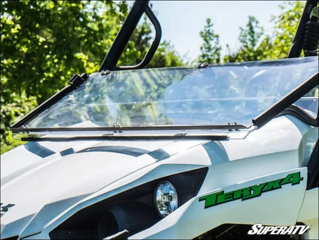 SuperATV Kawasaki Teryx Scratch Resistant Flip Down Windshield