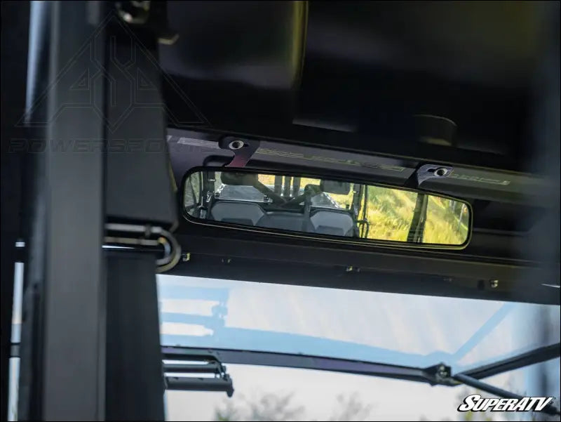 SuperATV Polaris 17‰? Curved Rear View Mirror - Mirrors