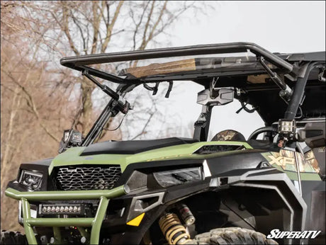 SuperATV Polaris General 1000 Maxdrive Power Flip Windshield