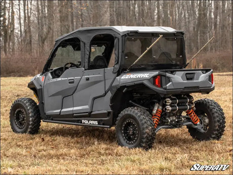 SuperATV Polaris General 1000 Primal Soft Cab Enclosure Upper Doors - Enclosures