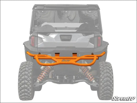 SuperATV Polaris General 1000 Rear Bumper - Orange - Bumpers