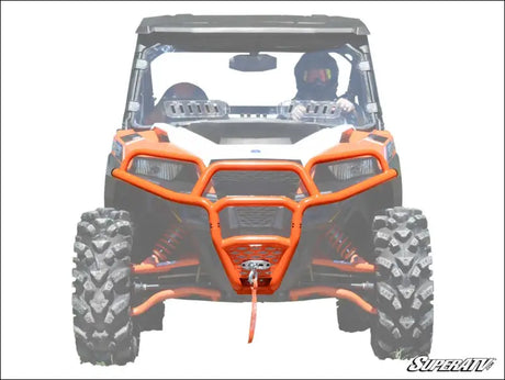 SuperATV Polaris General Front Bumper - Orange - Bumpers