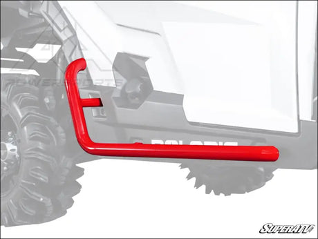 SuperATV Polaris General Heavy Duty Nerf Bars - Red