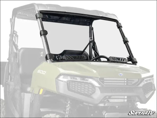 SuperATV Polaris Ranger 500 Vented Full Windshield - Front Windshields