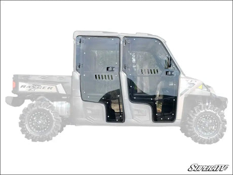 SuperATV Polaris Ranger Cab Enclosure Doors - 4 Door / Vented