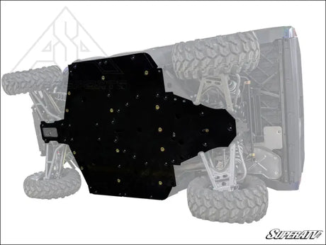 SuperATV Polaris Ranger Kinetic Full Skid Plate - Plates