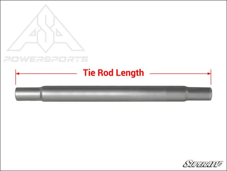 SuperATV Polaris Ranger Midsize Heavy-Duty Tie Rod End Replacement Kit - Rods