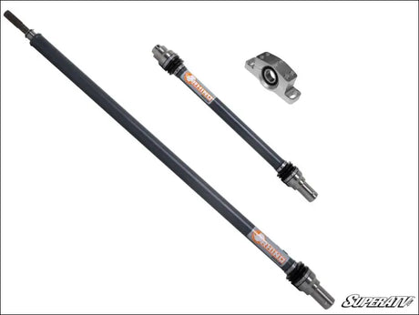 SuperATV Polaris Ranger XP 1000 Heavy Duty Prop Shaft - Rhino Driveline - Crew Cab / 2017-2018 / Billet - Shafts