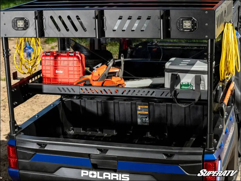 SuperATV Polaris Ranger XP 1000 Outfitter Bed Rack - Cargo Management