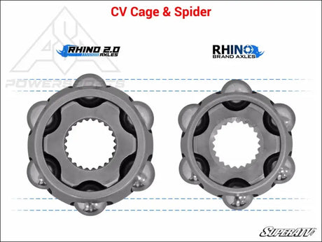 SuperATV Polaris RZR 800 Heavy Duty Axle - Rhino 2.0 - Axles