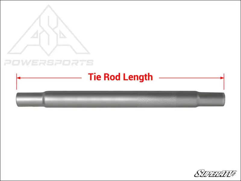 SuperATV Polaris RZR 900 Heavy-Duty Tie Rod End Replacement Kit - Rods