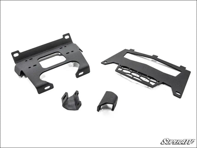 SuperATV Polaris RZR 900 Winch Mounting Plate
