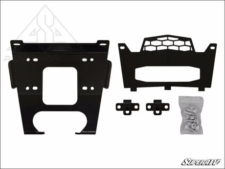 SuperATV Polaris RZR 900 Winch Mounting Plate