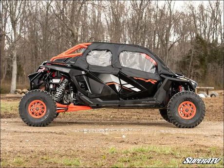 SuperATV Polaris RZR Pro R 4 Primal Soft Cab Enclosure Upper Doors - Enclosures
