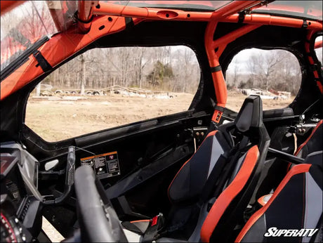 SuperATV Polaris RZR Pro R 4 Primal Soft Cab Enclosure Upper Doors - Enclosures