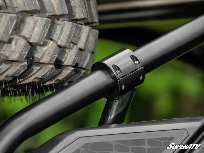 SuperATV Polaris RZR Pro R Spare Tire Carrier - Bumpers