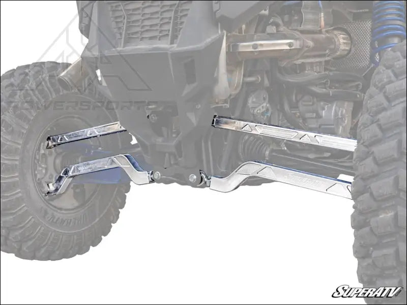 SuperATV Polaris RZR Pro XP High Clearance Billet Aluminum Radius Arms - Rods