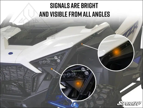 SuperATV Polaris RZR Pro XP Plug-Play Turn Signal Kit