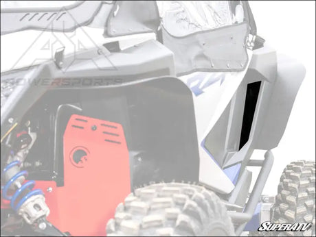 SuperATV Polaris RZR Pro XP Rear Fender Well Mud Guards - Flares