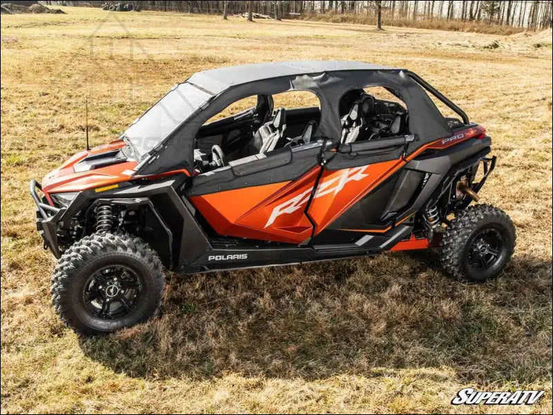 SuperATV Polaris RZR Pro XP4 Primal Soft Cab Enclosure Upper Doors - Enclosures