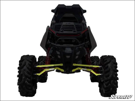SuperATV Polaris RZR RS1 High Clearance Boxed Radius Arms - Lime Squeeze - Rods