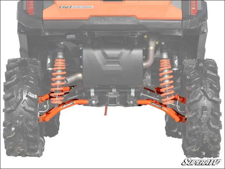 SuperATV Polaris RZR S 1000 High Clearance 1.5’’ Rear Offset A-Arms - Orange