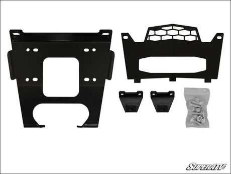 SuperATV Polaris RZR S 1000 Winch Mounting Plate