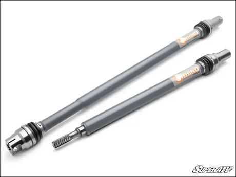 SuperATV Polaris RZR Turbo R Heavy-Duty Prop Shaft - Rhino Driveline - 2 Seat Model / Front and Rear / Billet - Shafts