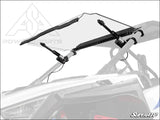 SuperATV Polaris RZR Turbo R Maxdrive Power Flip Windshield
