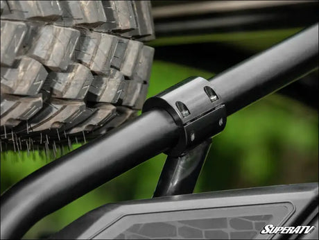 SuperATV Polaris RZR Turbo R Spare Tire Carrier - Bumpers