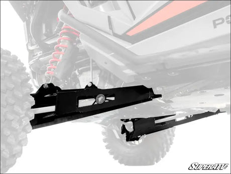SuperATV Polaris RZR Turbo R Trailing Arms - Grey / Black - Rear