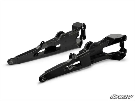 SuperATV Polaris RZR Turbo R Trailing Arms - Grey / None - Rear