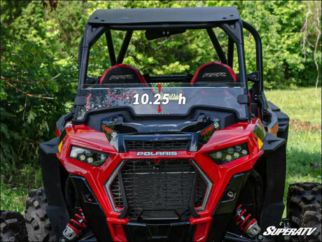 SuperATV Polaris RZR Turbo S Half Windshield