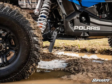 SuperATV Polaris RZR Turbo S Mud Flaps - Machine Protection