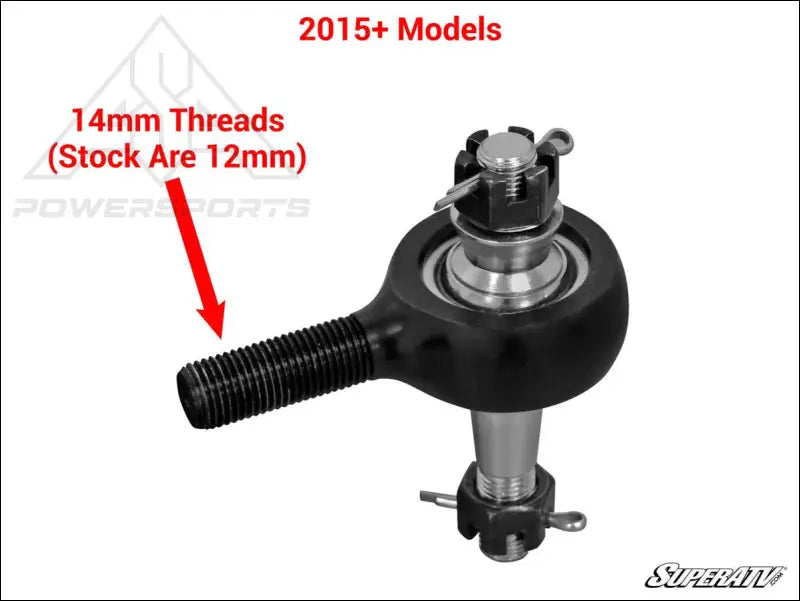 SuperATV Polaris RZR XP 1000 Z-Bend Tie Rod Kit - Rods
