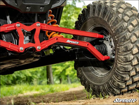 SuperATV Polaris RZR XP High Clearance Boxed Radius Arms - Rods