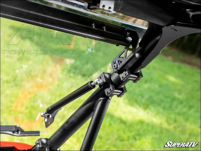 SuperATV Polaris RZR XP Scratch-Resistant Flip Windshield