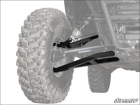 SuperATV Polaris RZR XP Turbo 1.5" Forward Offset Sidewinder A-Arms