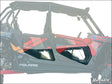 SuperATV Polaris RZR XP Turbo Clear Lower Doors