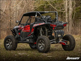 SuperATV Polaris RZR XP Turbo High Clearance Billet Aluminum Radius Arms - Rods