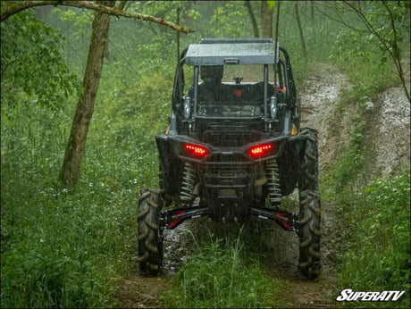 SuperATV Polaris RZR XP Turbo High Clearance Boxed Radius Arms - Rods