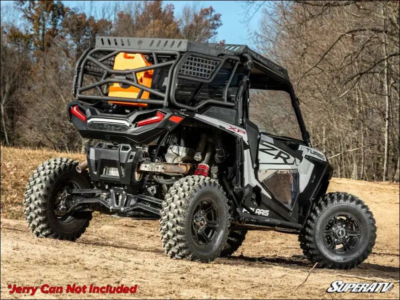 SuperATV Polaris RZR XP Turbo Outfitter Sport Bed Rack - Cargo Management