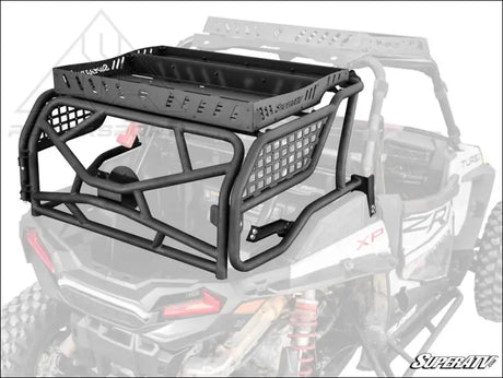 SuperATV Polaris RZR XP Turbo Outfitter Sport Bed Rack - Cargo Management