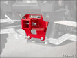 SuperATV Polaris RZR XP Turbo Rear Receiver Hitch - 2017 + / Red