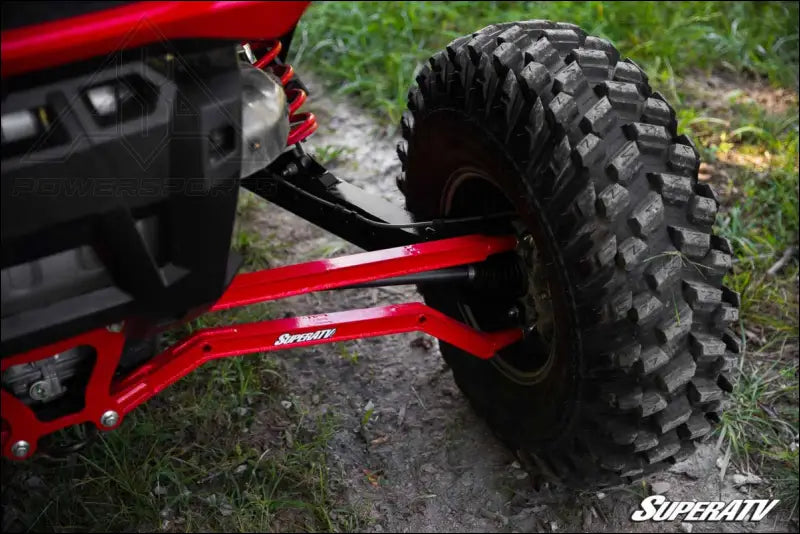 SuperATV Polaris RZR XP Turbo S Rear Trailing Arms - Black